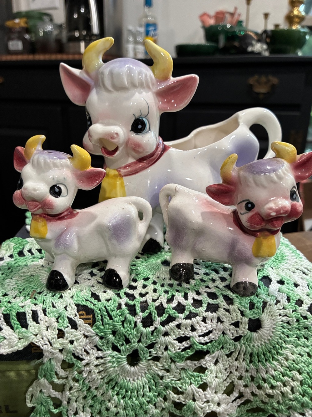 Vintage Elsie the Cow Set